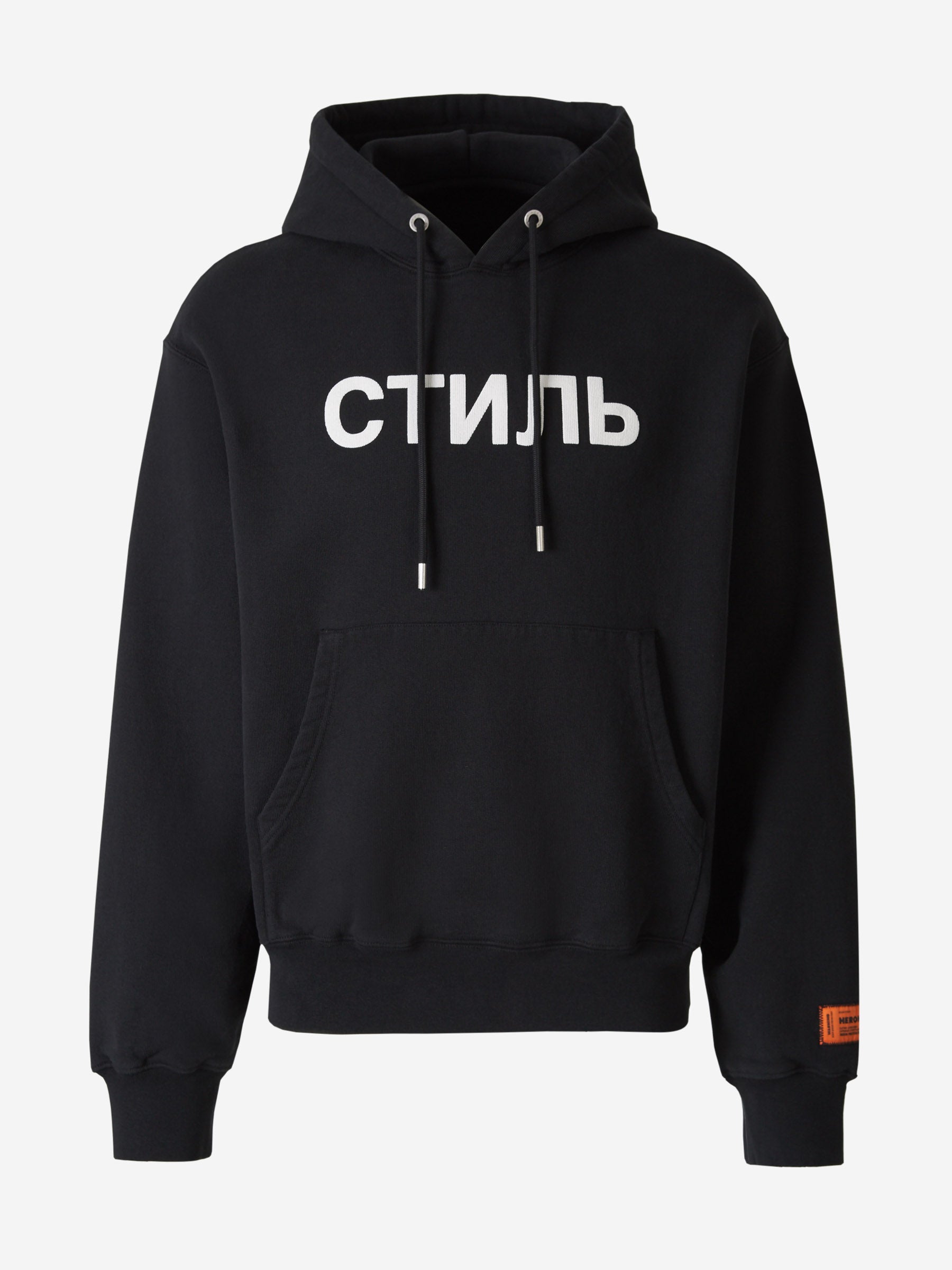 Heron Preston Sudadera Logo Estampado color Negro sku 545-001056 02 - Foto 1