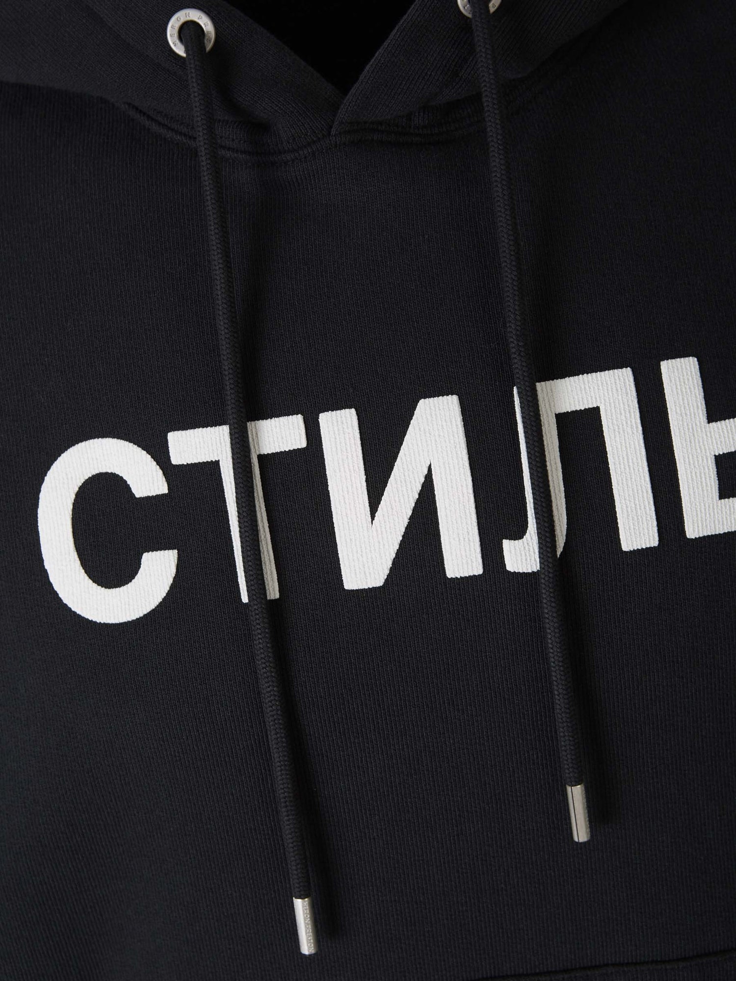 Heron Preston Sudadera Logo Estampado color Negro sku 545-001056 02 - Foto 3