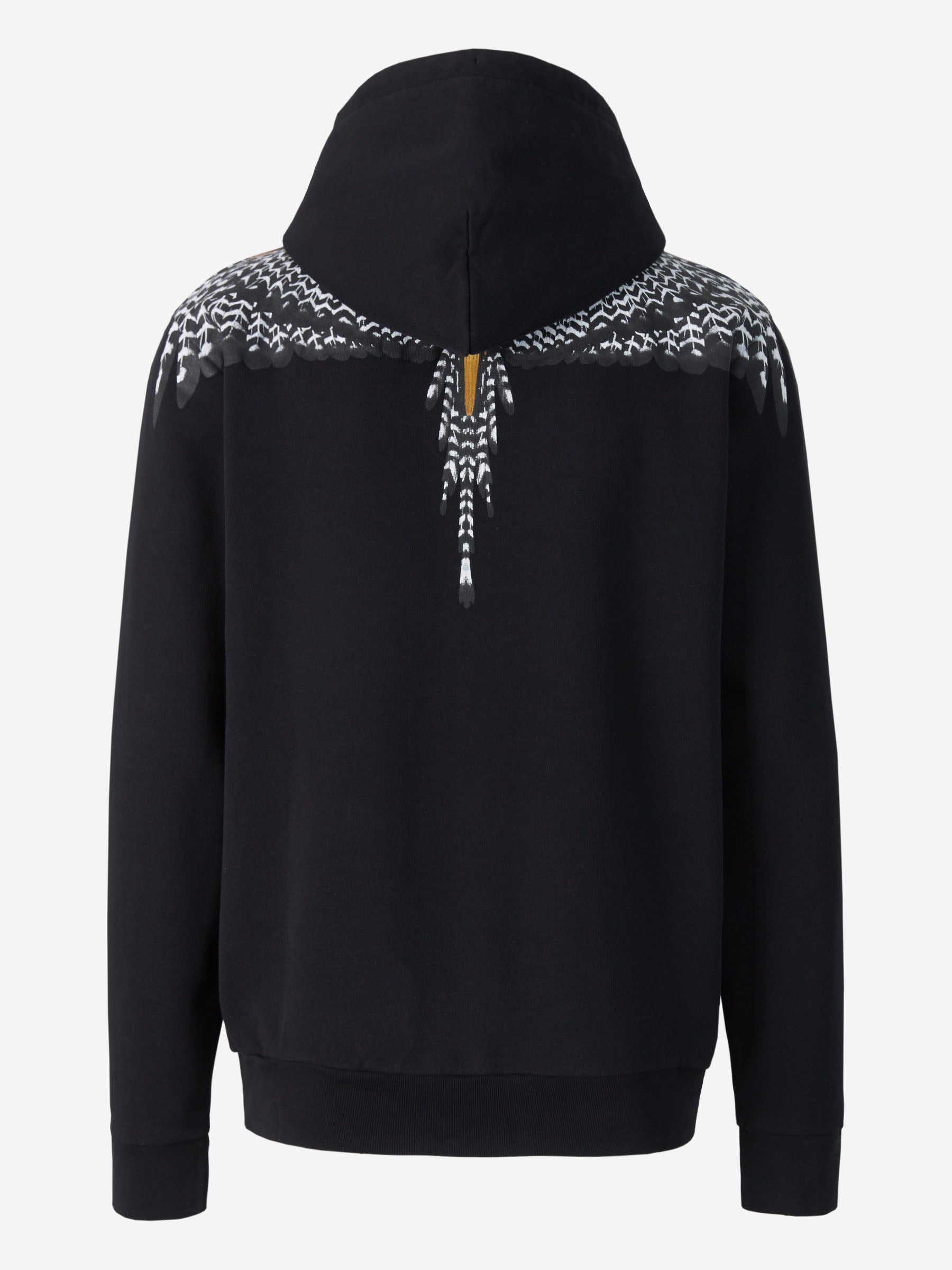 Marcelo Burlon Sudadera Grizzly Wing color Negro sku 545-001106 01 - Foto 2