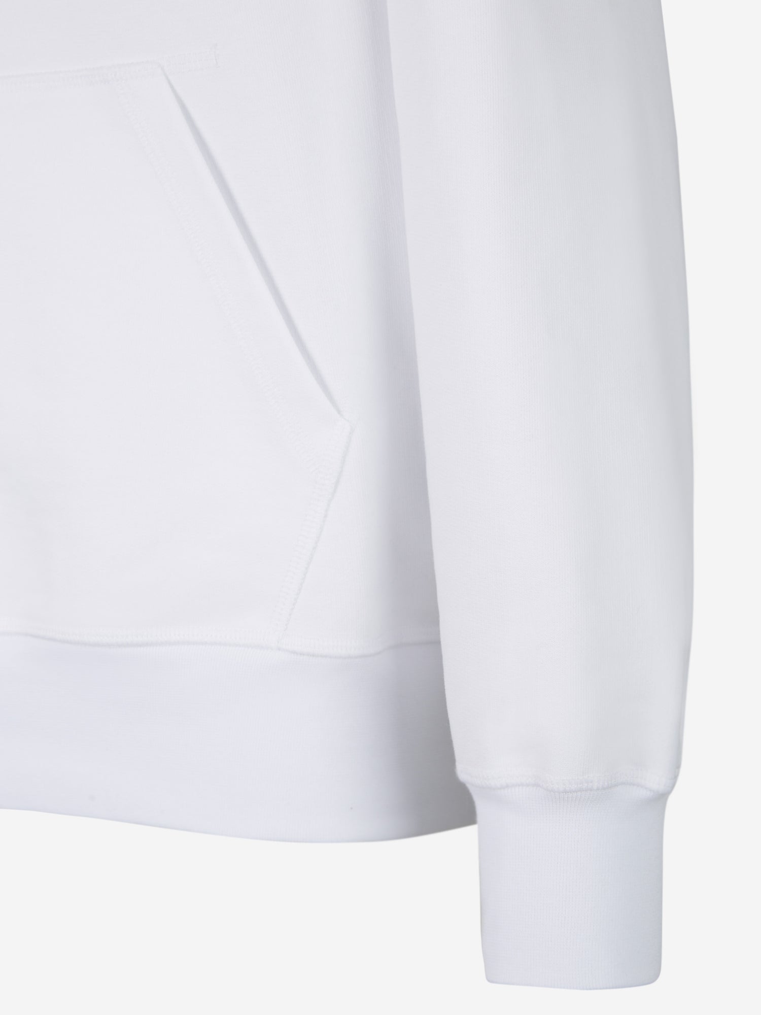 Alexander McQueen Sudadera Logo Acuarela color Blanco sku 545-001207 01 - Foto 5