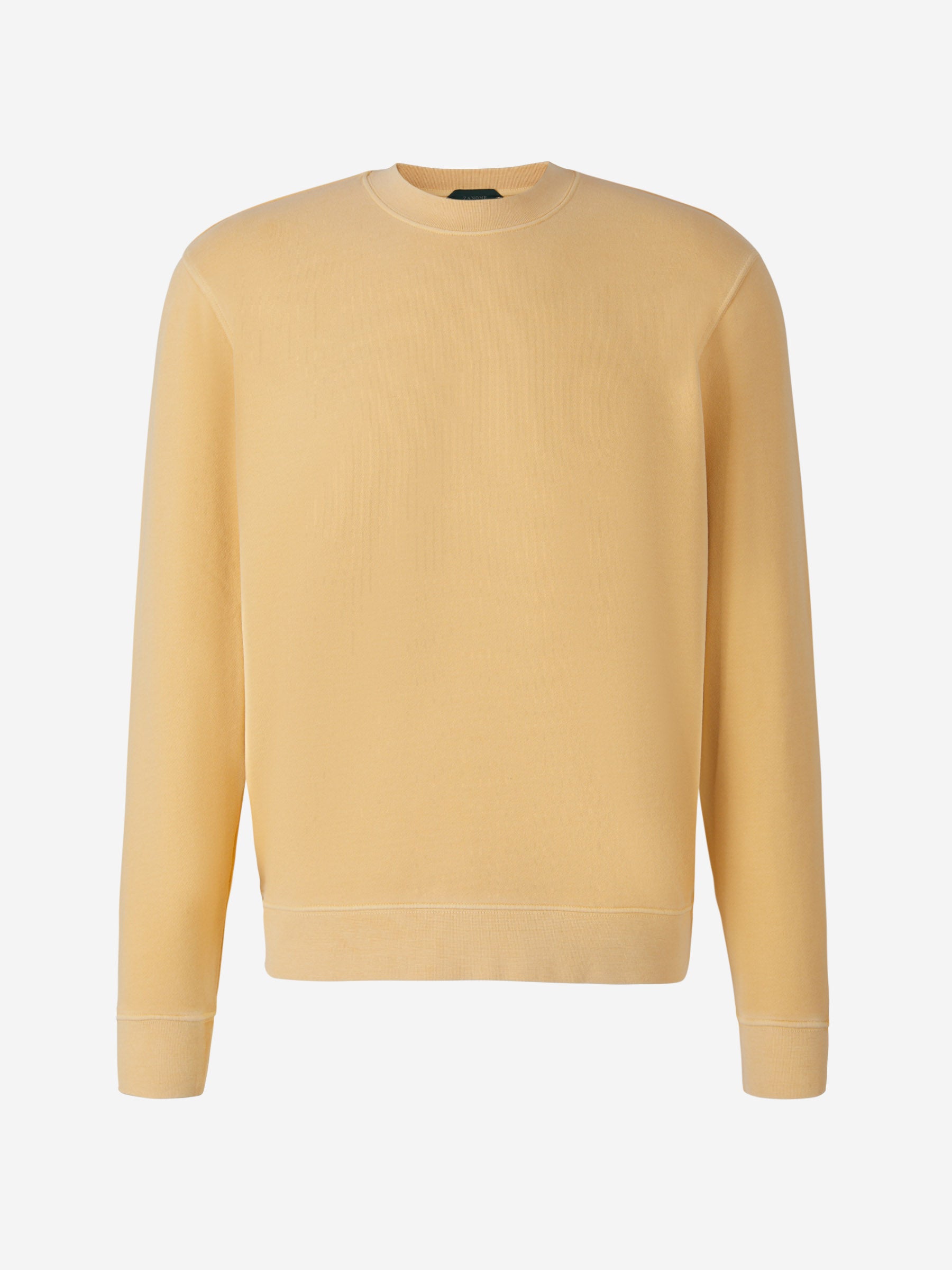 Zanone Sudadera Lisa Algodón color Naranja Claro sku 545-001208 02 - Foto 1