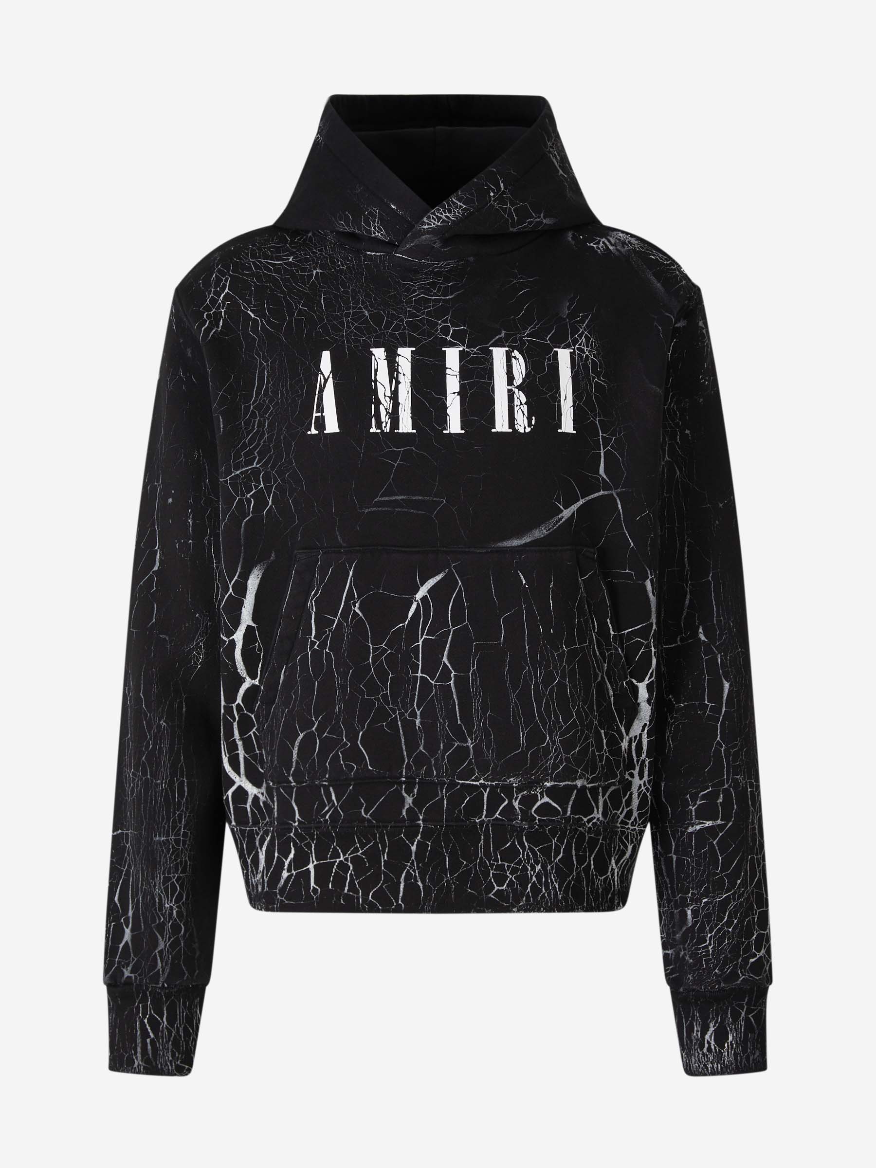 Outlet online Amiri Hombre Sudadera Gráfico Contraste color Negro sku 545-001212 01 - Foto 1