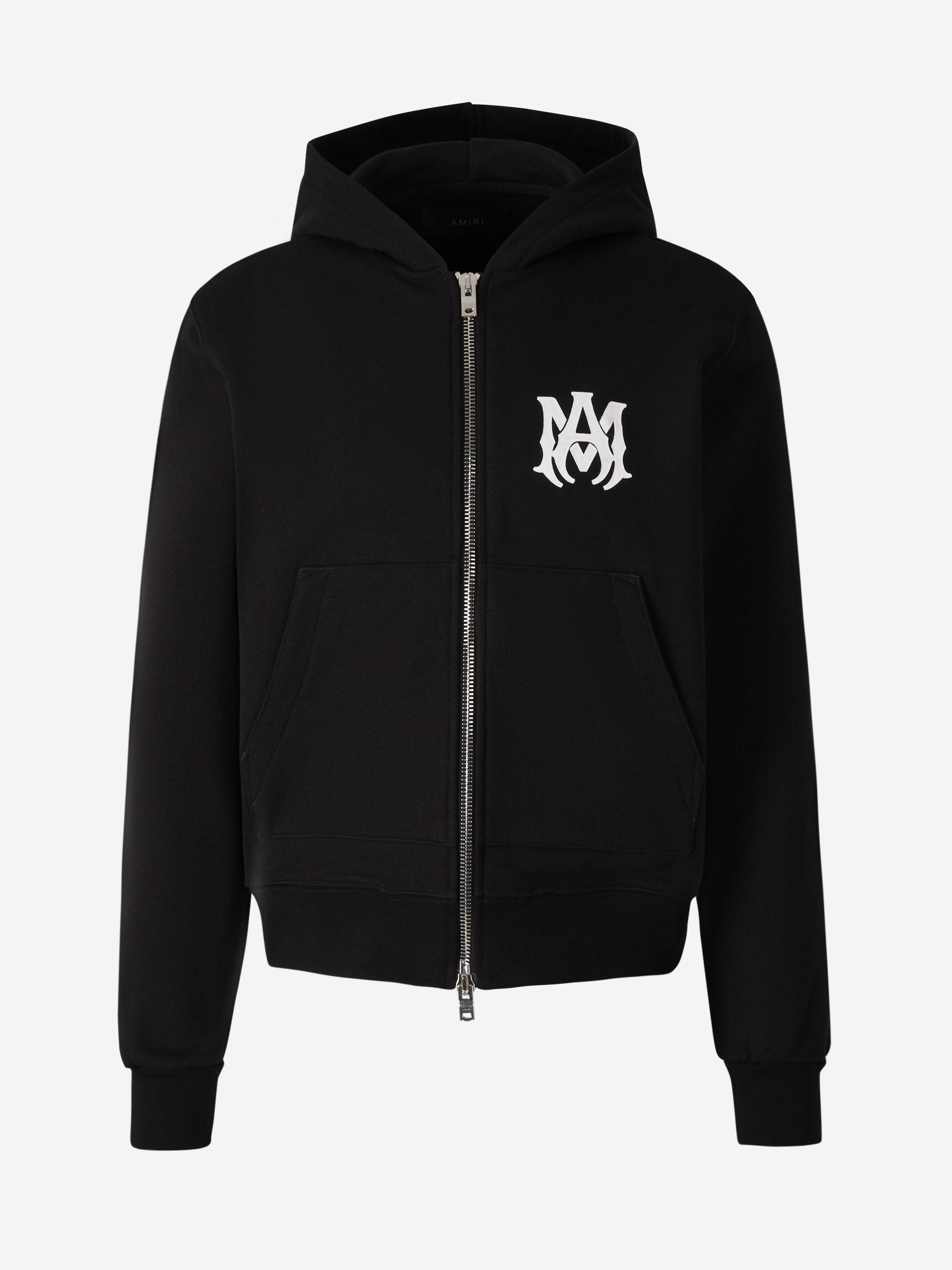 Outlet online Amiri Hombre Sudadera Algodón Cremallera color Negro sku 545-001215 01 - Foto 1