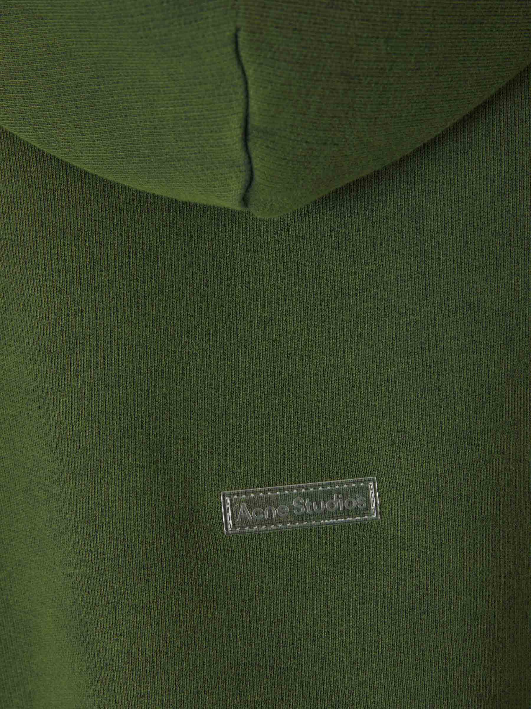 Outlet online Acne Studios Hombre Sudadera Capucha Oversized color Verde Militar sku 545-001228 01 - Foto 4