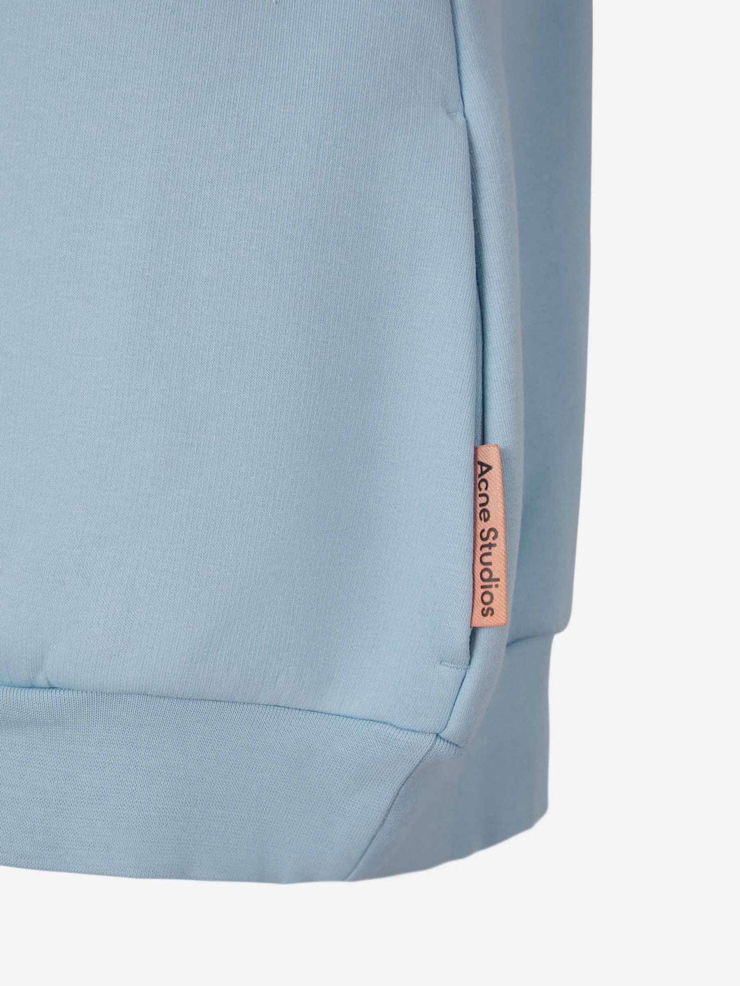 Outlet online Acne Studios Hombre Sudadera Algodón Logo color Azul Cielo sku 545-001231 01 - Foto 4