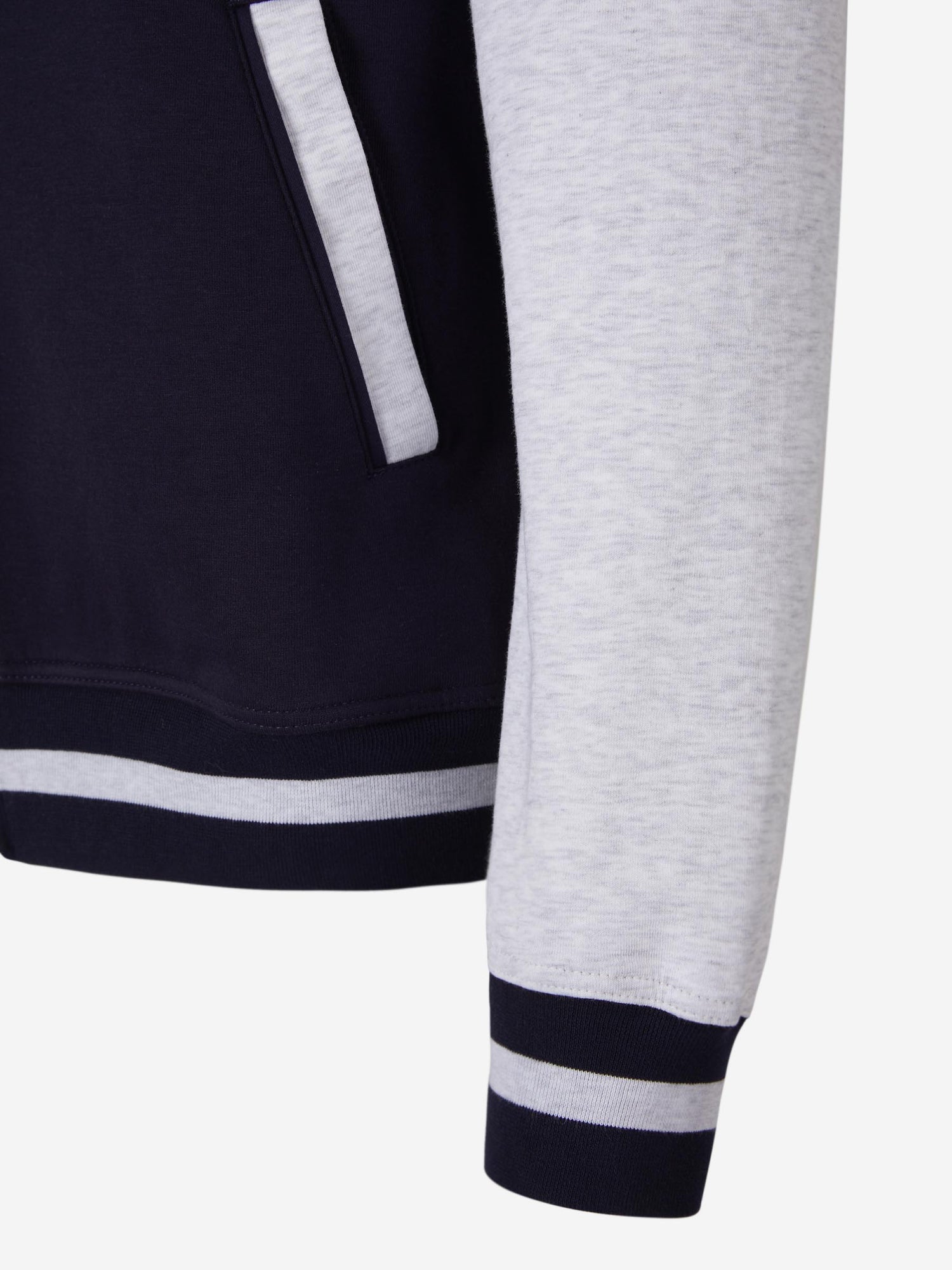 Outlet online Brunello Cucinelli Hombre Sudadera Mangas Contraste color Azul Noche sku 545-001238 01 - Foto 5