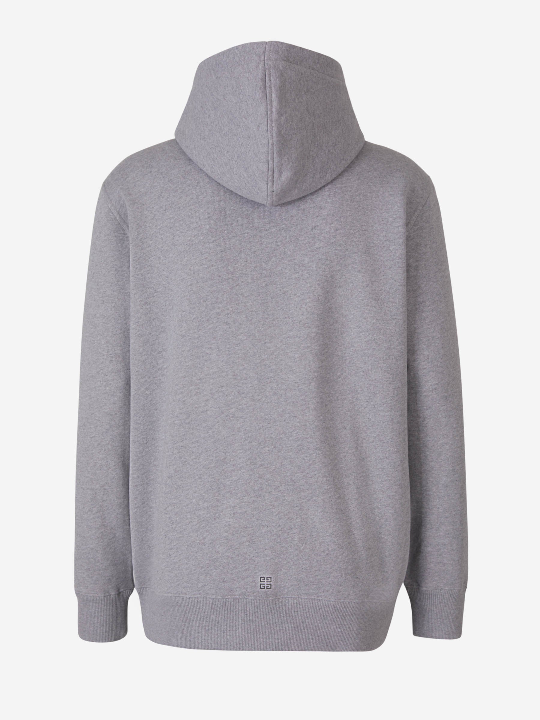 Outlet online Givenchy Hombre Sudadera Logo Curvado color Gris Claro sku 545-001250 01 - Foto 2