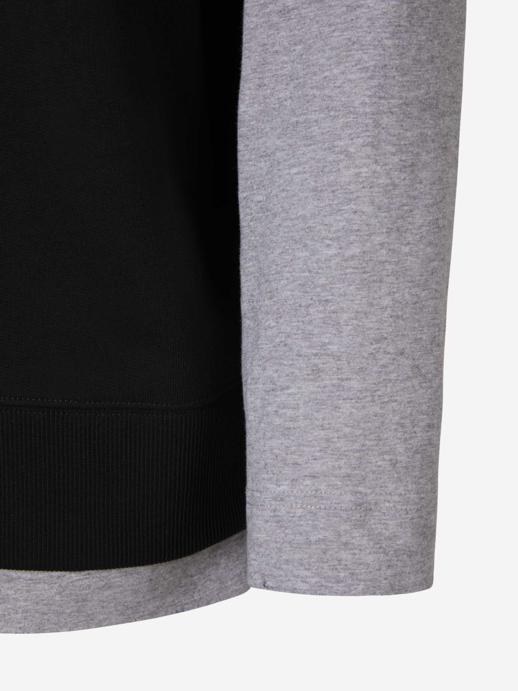 Outlet online Givenchy Hombre Sudadera Archetype Cut color Negro sku 545-001251 01 - Foto 4
