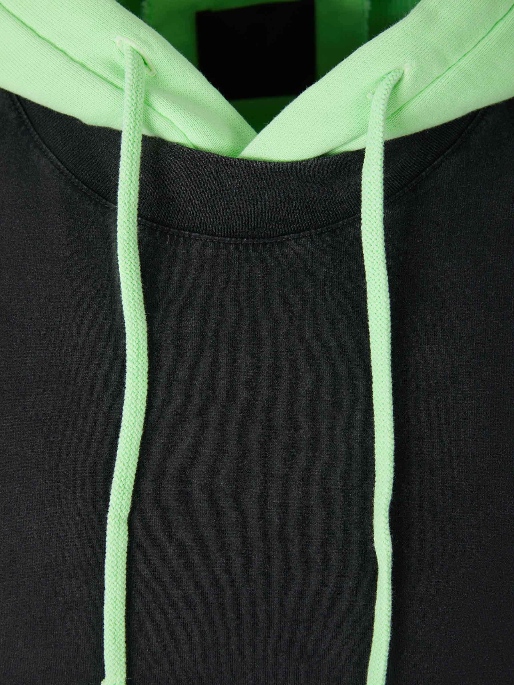 Outlet online Givenchy Hombre Sudadera Oversize Logo color Negro sku 545-001252 01 - Foto 3