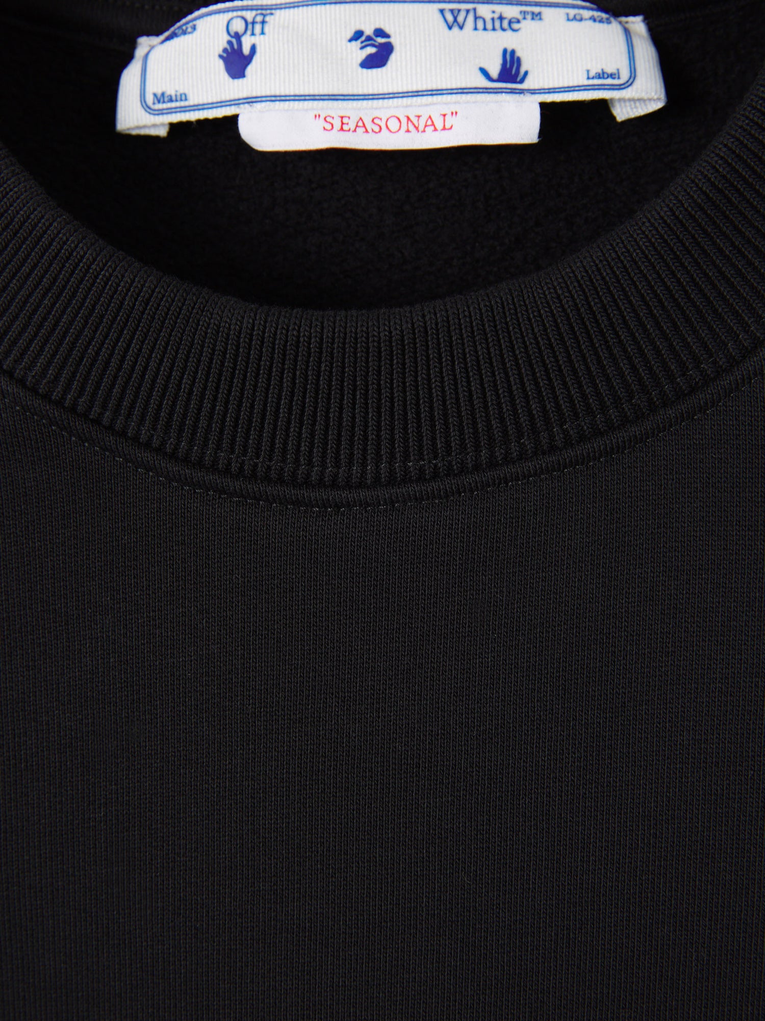 Outlet online Off-White Hombre Sudadera Arrow Pincelada color Negro sku 545-001253 01 - Foto 3