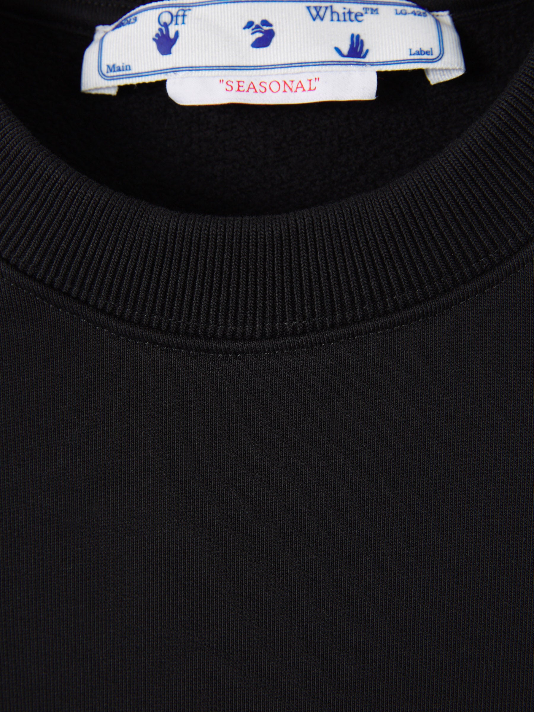 Outlet online Off-White Hombre Sudadera Arrow Pincelada color Negro sku 545-001253 01 - Foto 3