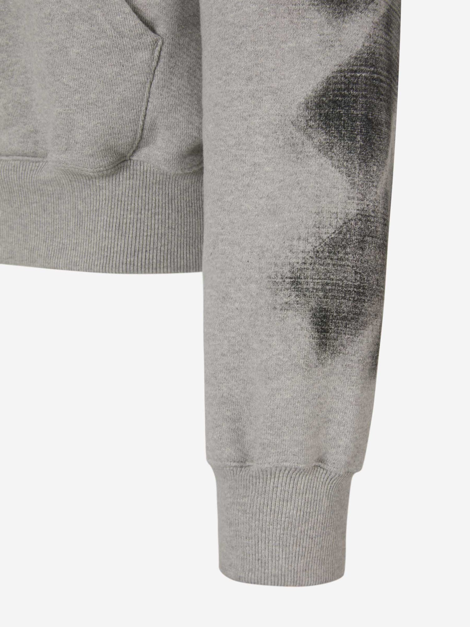 Outlet online Off-White Hombre Sudadera Arrow Faded color Gris Claro sku 545-001255 01 - Foto 5