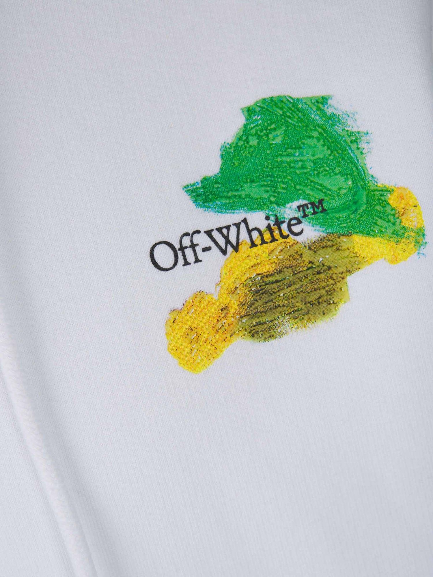 Off-White Sudadera Brush Arr color Blanco sku 545-001256 01 - Foto 4