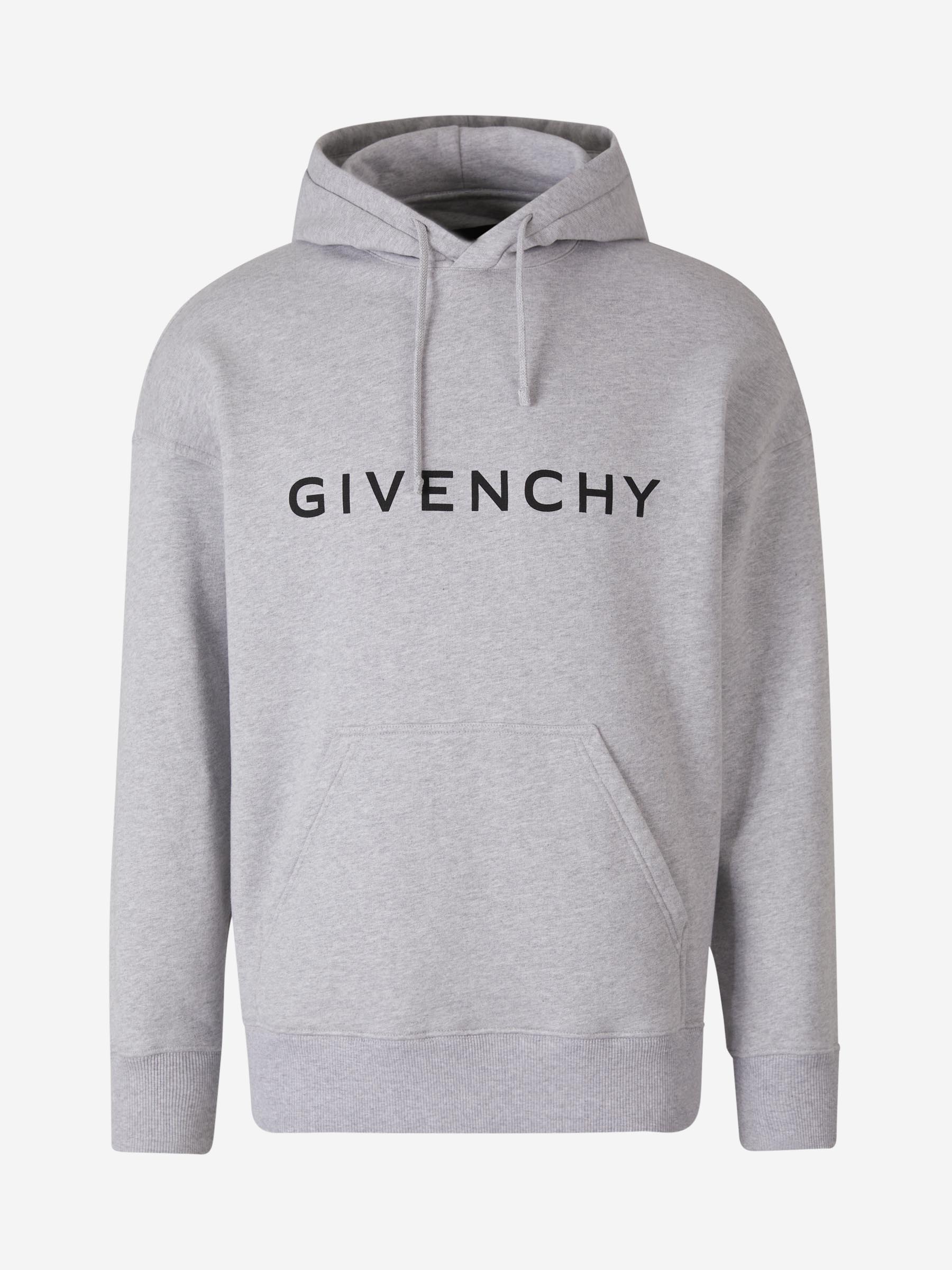 Outlet online Givenchy Hombre Sudadera Logo Estampado color Gris Claro sku 545-001261 01 - Foto 1