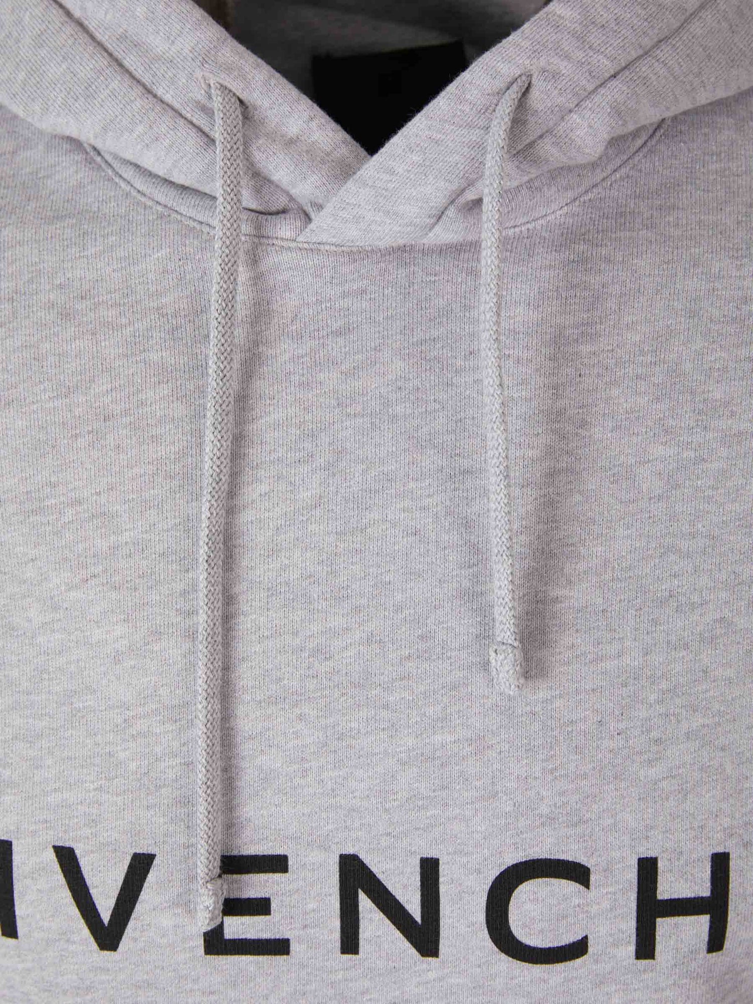 Outlet online Givenchy Hombre Sudadera Logo Estampado color Gris Claro sku 545-001261 01 - Foto 3