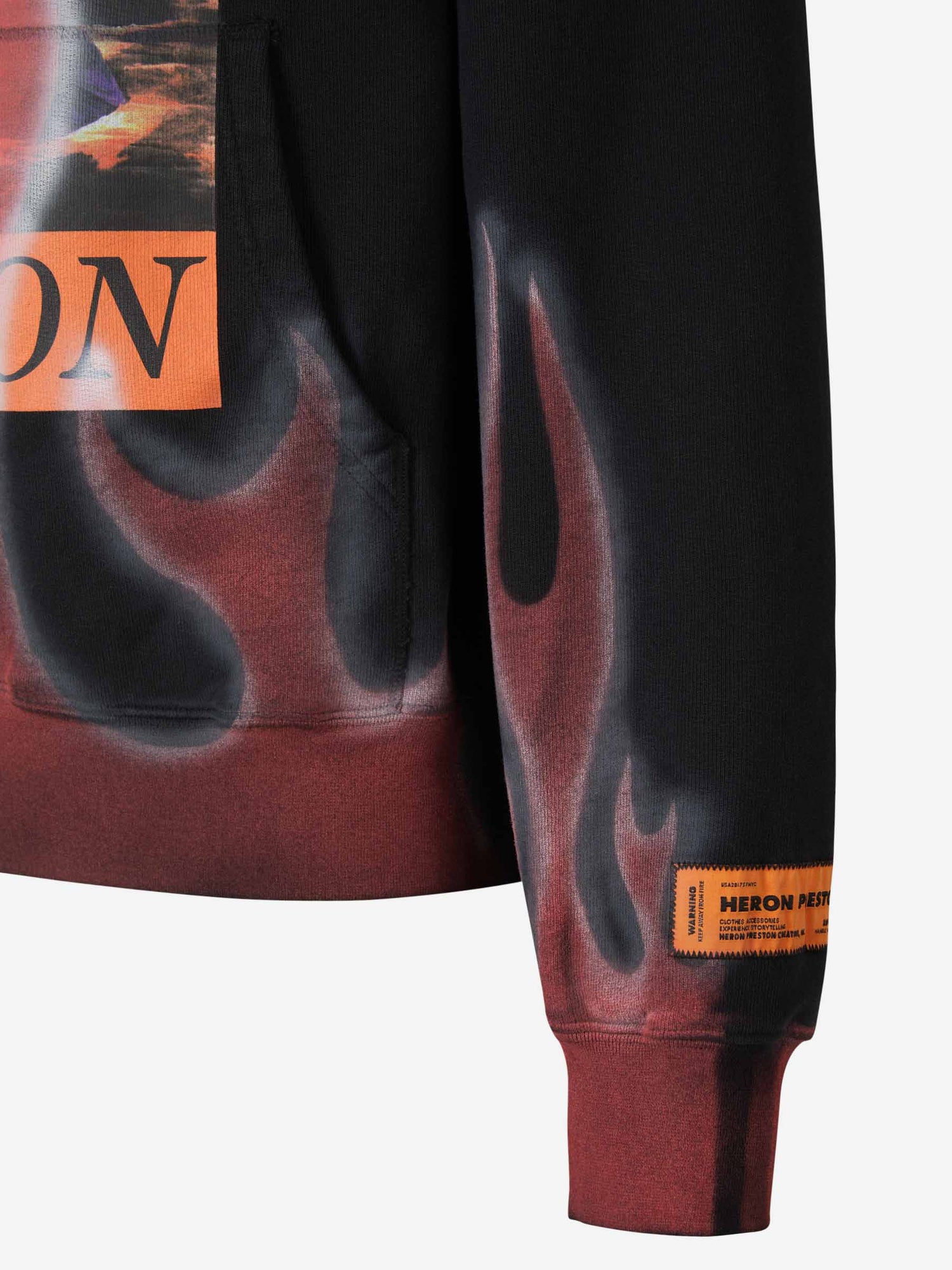 Outlet online Heron Preston Hombre Sudadera Estampada Algodón color Negro sku 545-001262 01 - Foto 4