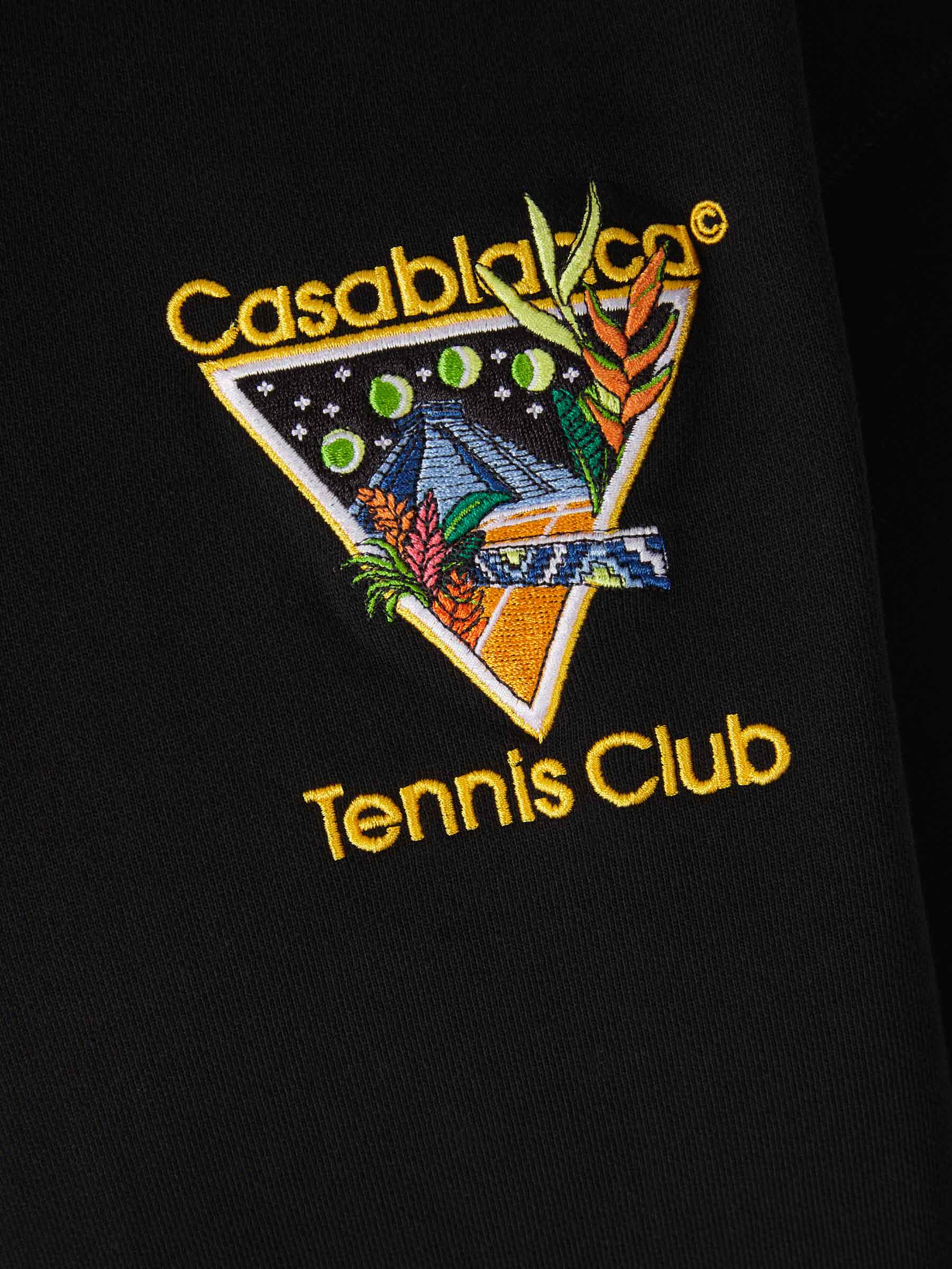 Outlet online Casablanca Hombre Sudadera Tennis Club Icon color Negro sku 545-001269 01 - Foto 3