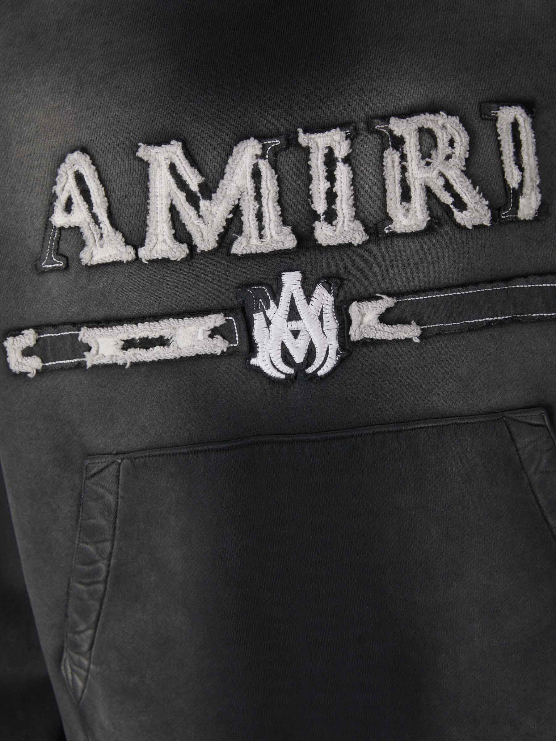 Outlet online Amiri Hombre Sudadera Capucha Logo color Negro sku 545-001271 01 - Foto 4