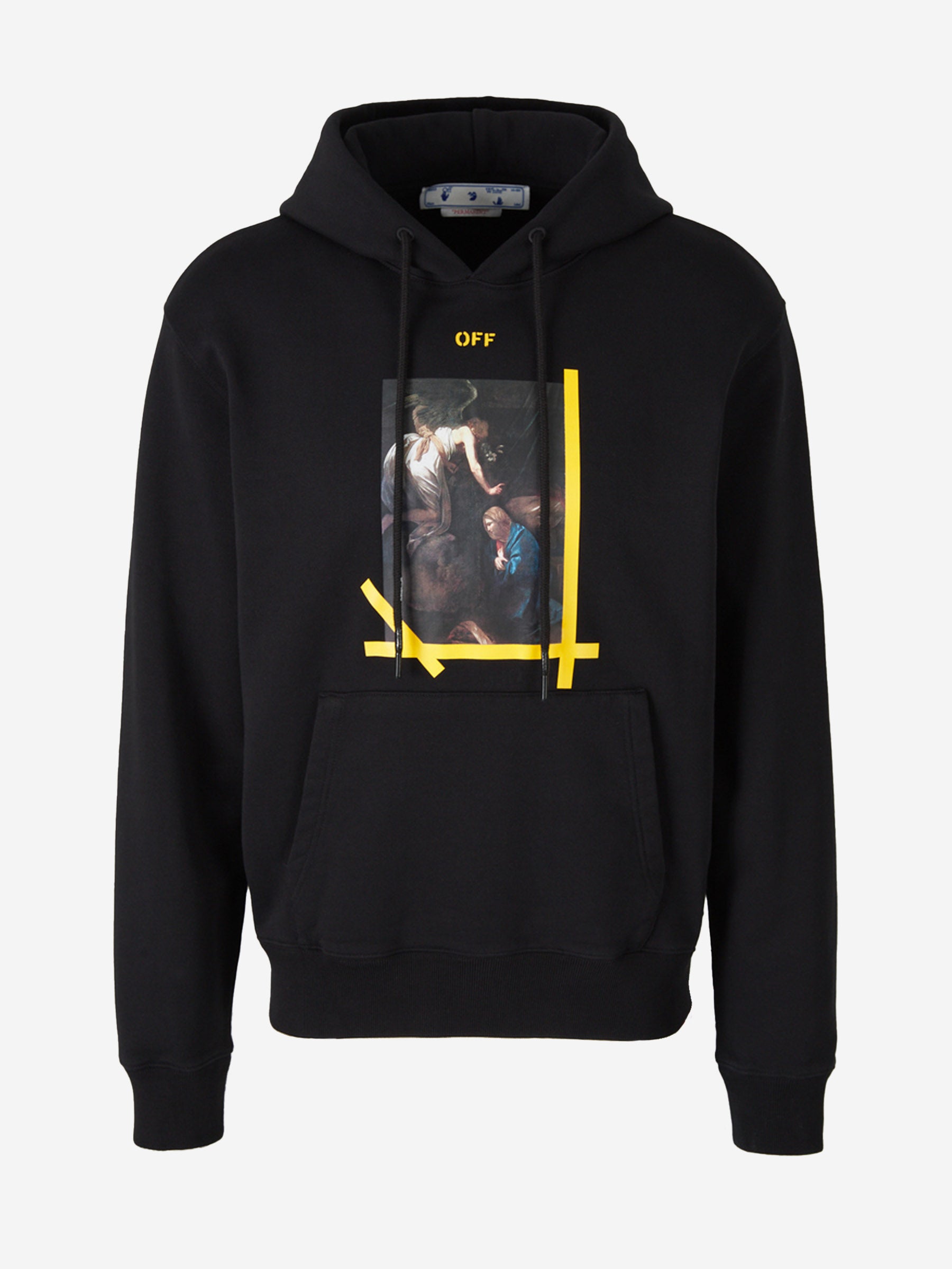 Outlet online Off-White Hombre Sudadera Pintura Caravaggio color Negro sku 545-001275 01 - Foto 1
