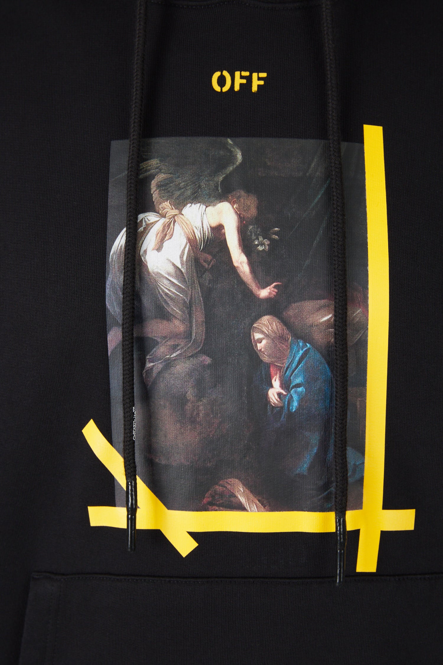 Outlet online Off-White Hombre Sudadera Pintura Caravaggio color Negro sku 545-001275 01 - Foto 4