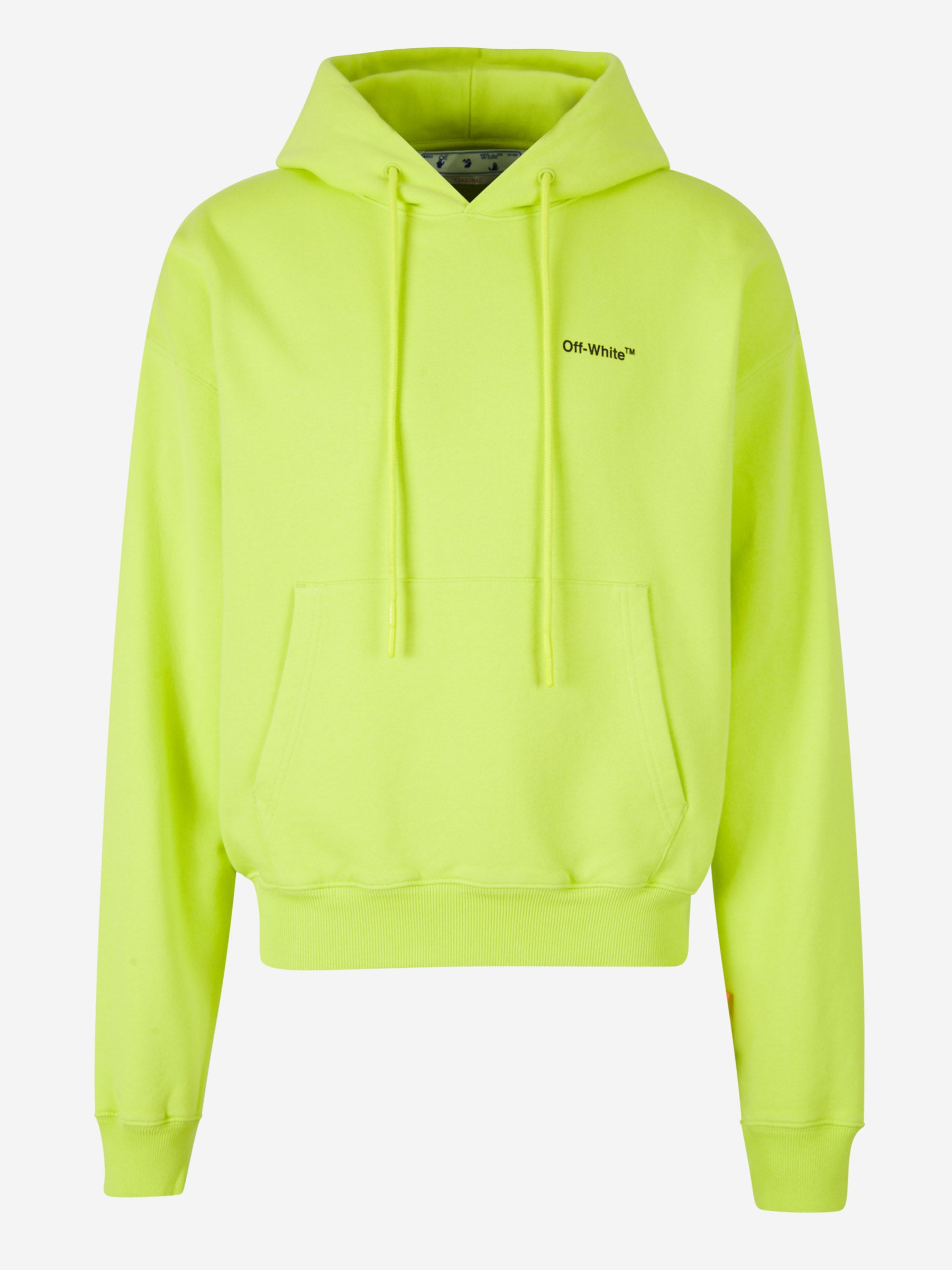 Outlet online Off-White Hombre Sudadera Arrow Caravaggio color Verde Lima sku 545-001279 01 - Foto 1