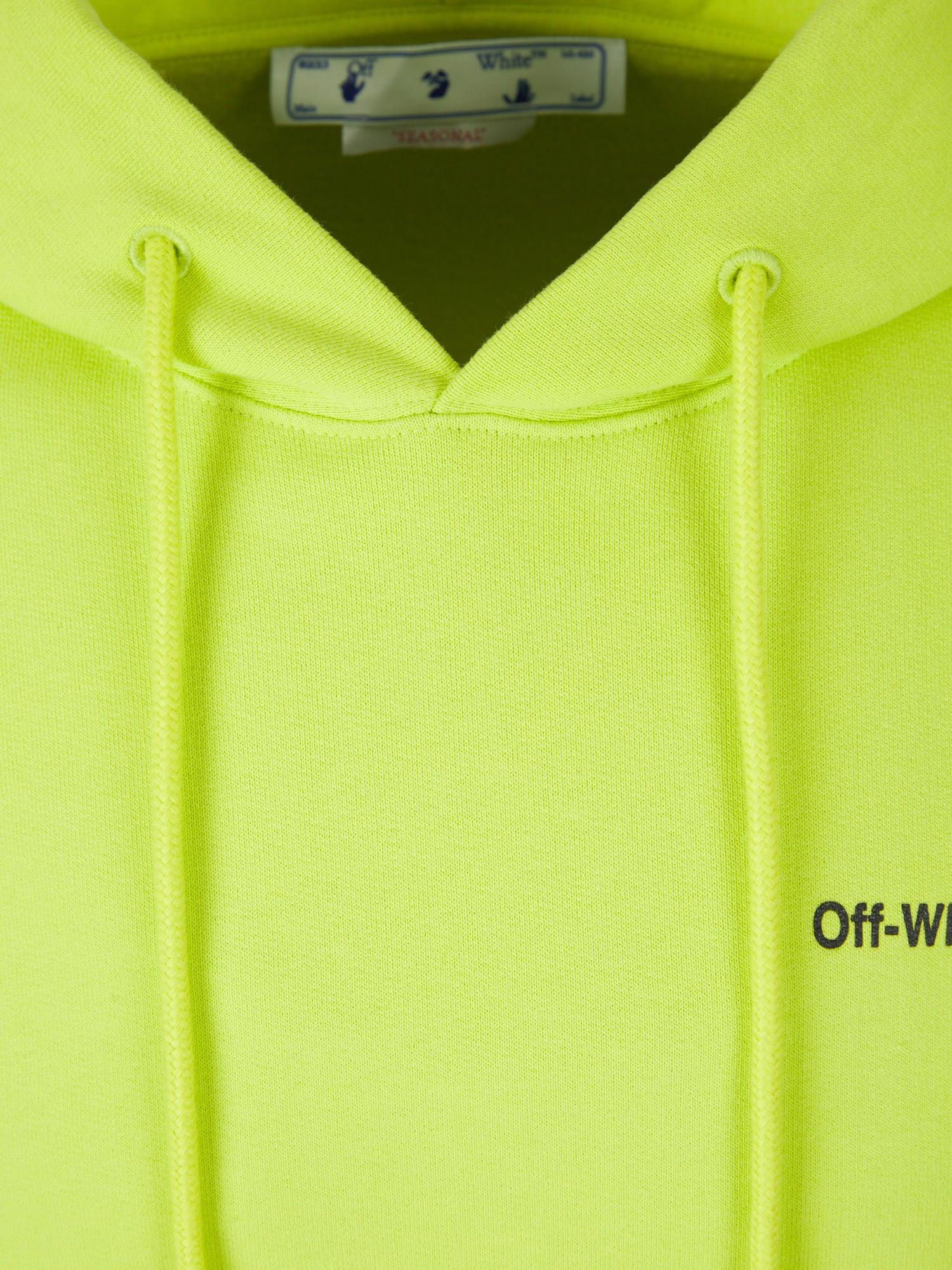 Outlet online Off-White Hombre Sudadera Arrow Caravaggio color Verde Lima sku 545-001279 01 - Foto 3