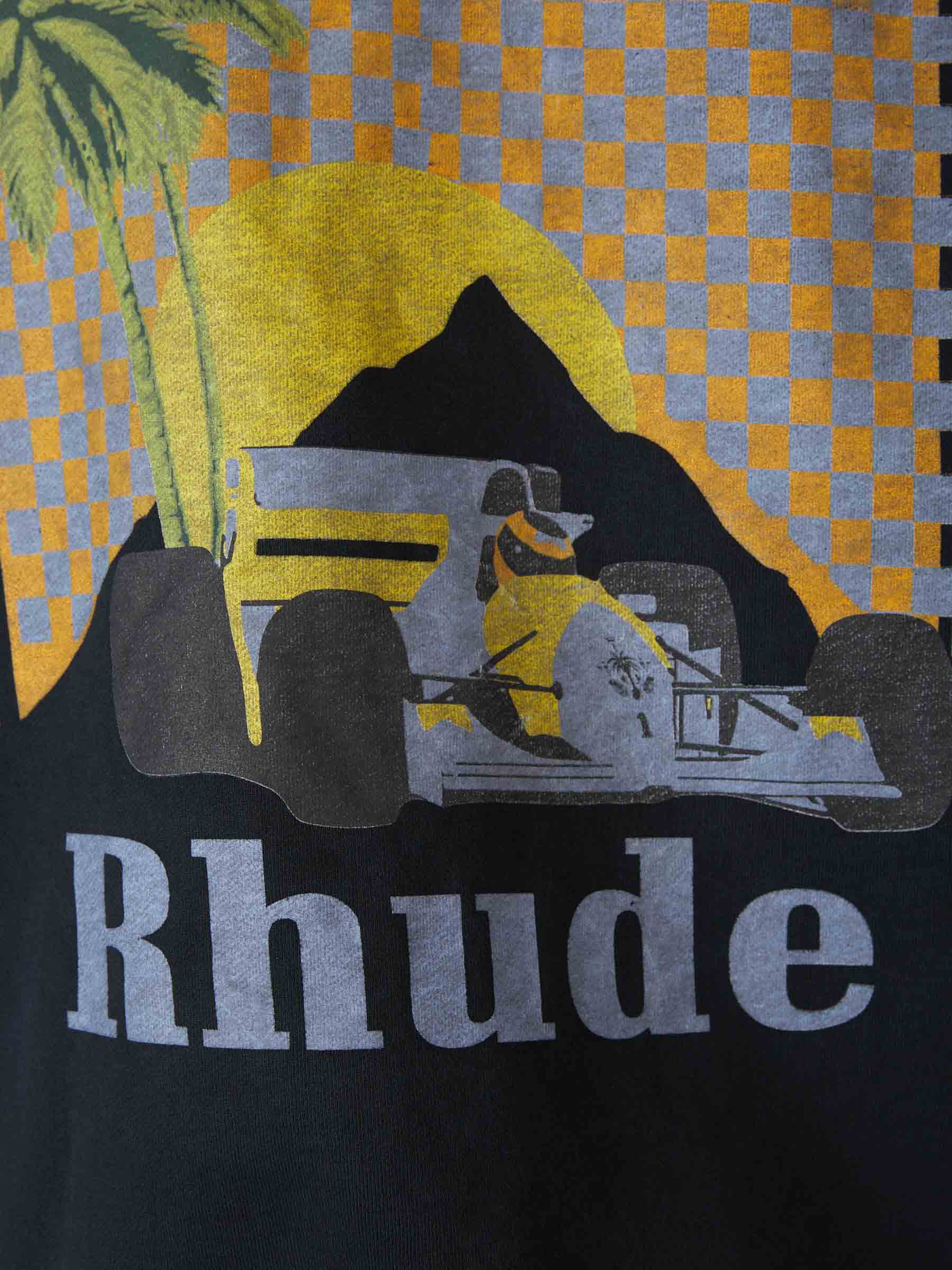 Rhude Sudadera Moonlight Tropics color Negro sku 545-001288 01 - Foto 6