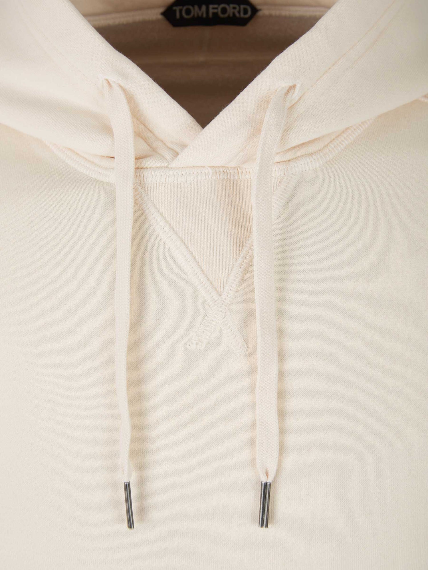 Outlet online Tom Ford Hombre Sudadera Lisa Algodón color Beis sku 545-001291 01 - Foto 3