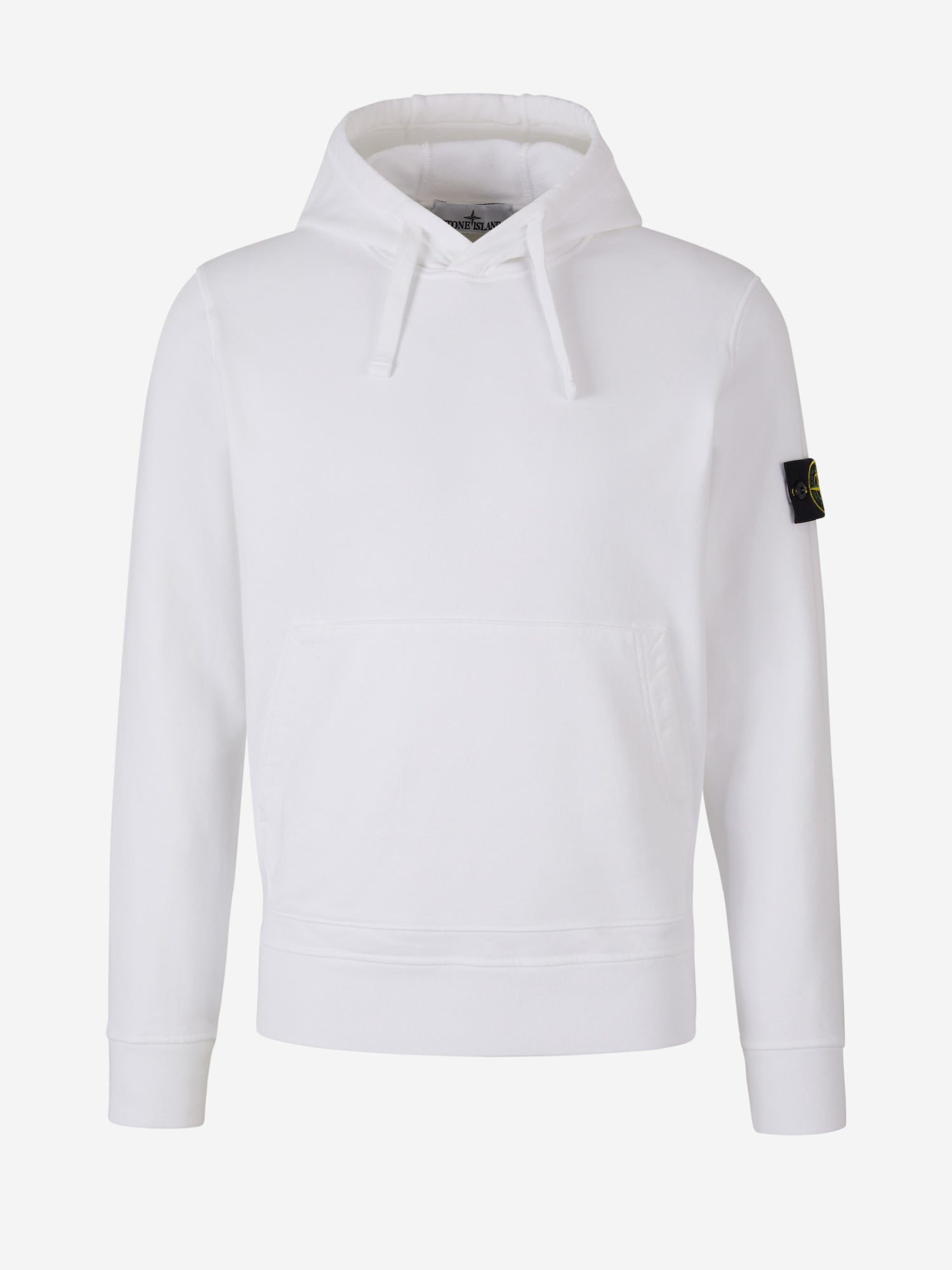 Outlet online Stone Island Hombre Sudadera Logo Algodón color Blanco sku 545-001292 01 - Foto 1
