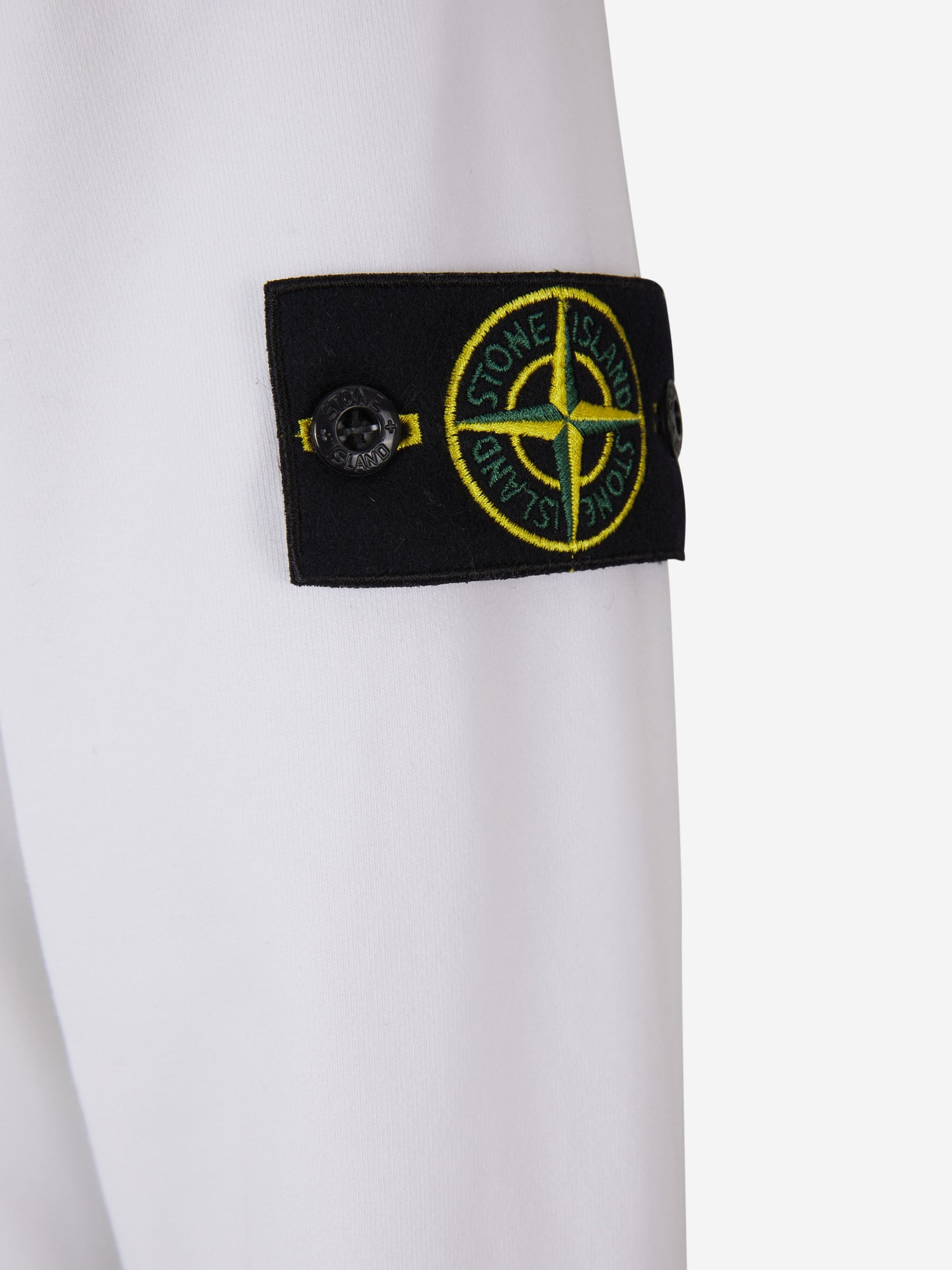 Outlet online Stone Island Hombre Sudadera Logo Algodón color Blanco sku 545-001292 01 - Foto 5