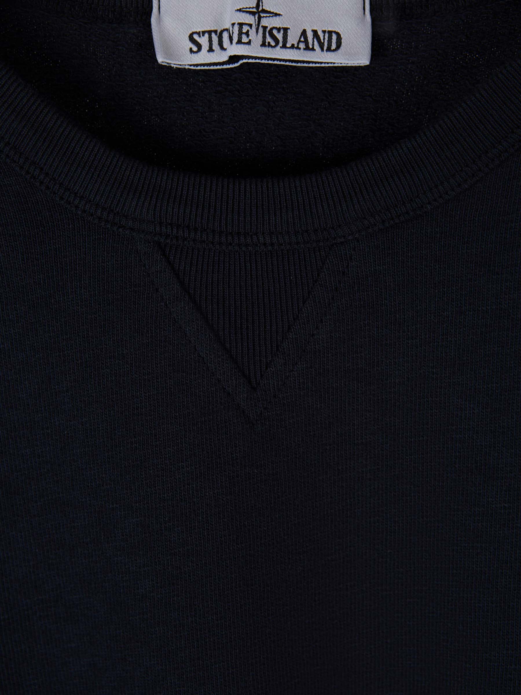 Outlet online Stone Island Hombre Sudadera Logo Parche color Azul Noche sku 545-001295 01 - Foto 3