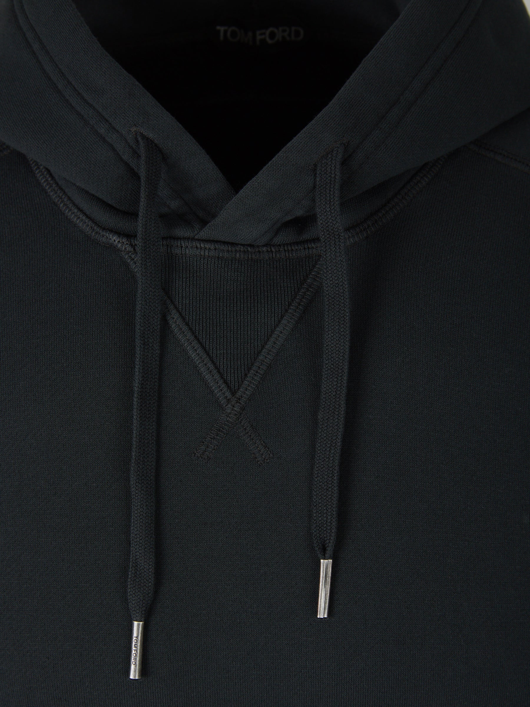 Outlet online Tom Ford Hombre Sudadera Capucha Algodón color Negro sku 545-001304 01 - Foto 3