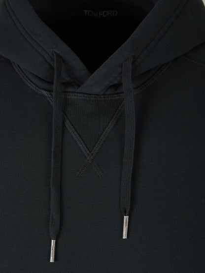 Outlet online Tom Ford Hombre Sudadera Capucha Algodón color Negro sku 545-001304 01 - Foto 3