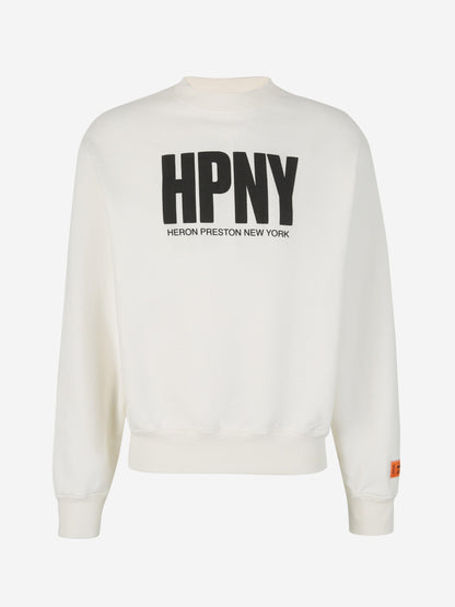 Heron Preston Sudadera Algodón Logo color Blanco sku 545-001397 01 - Foto 1