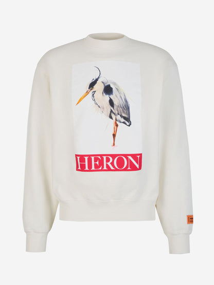 Heron Preston Sudadera Logo Estampado color Blanco sku 545-001398 01 - Foto 1