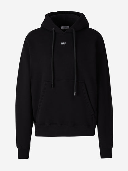 Outlet online Off-White Hombre Sudadera Logo Algodón color Negro sku 545-001411 01 - Foto 1