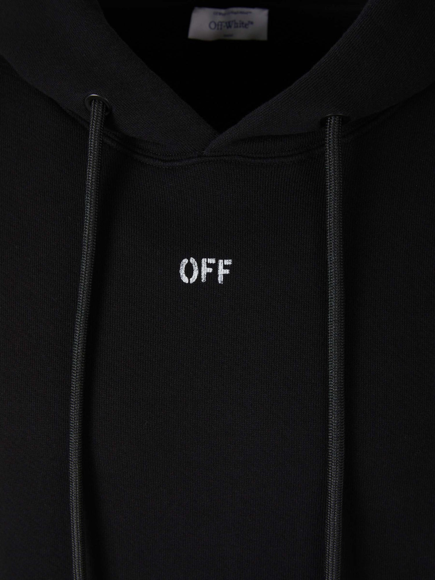 Outlet online Off-White Hombre Sudadera Logo Algodón color Negro sku 545-001411 01 - Foto 3