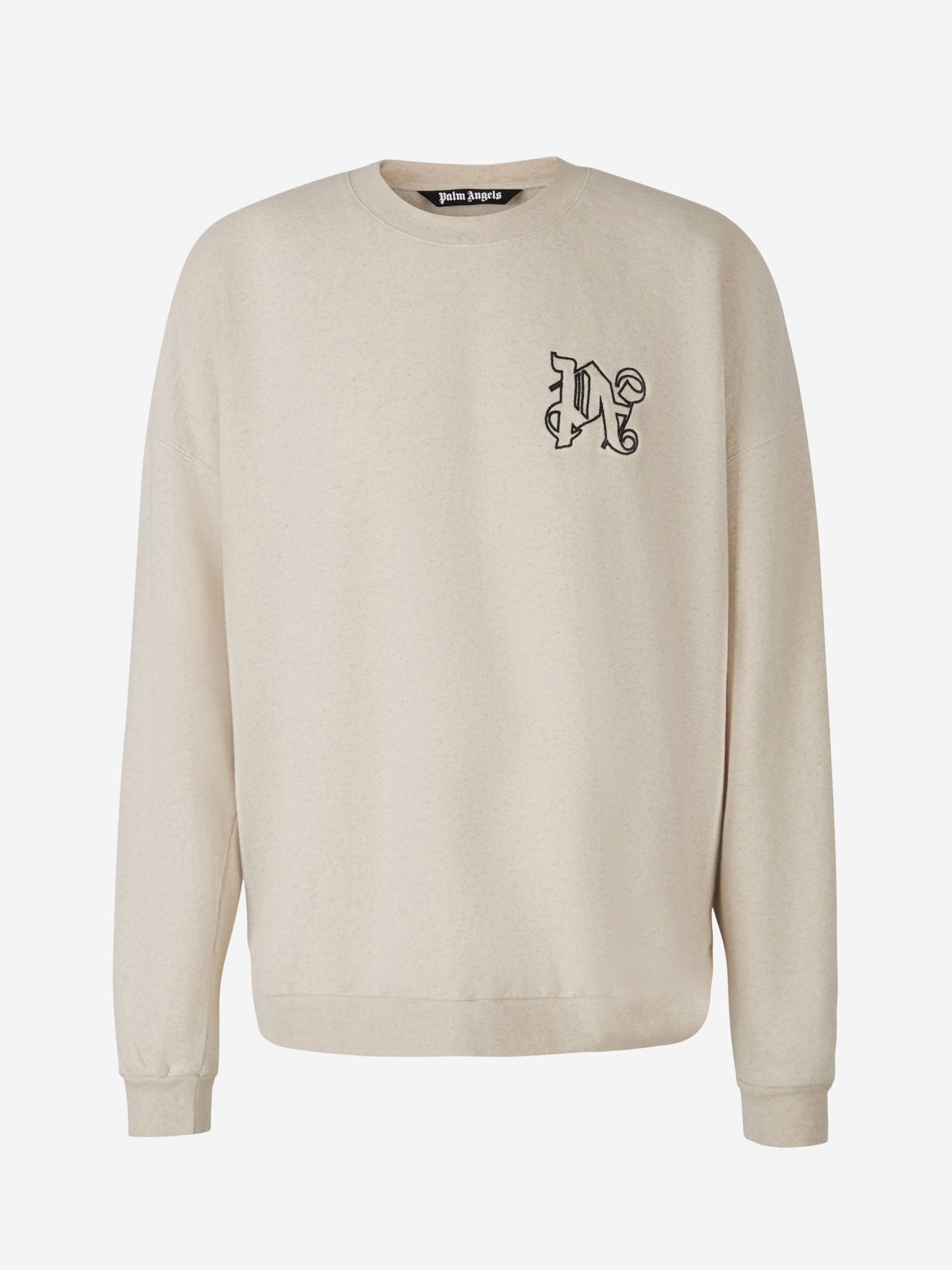Outlet online Palm Angels Hombre Suderadera Logo Bordado color Topo sku 545-001427 01 - Foto 1
