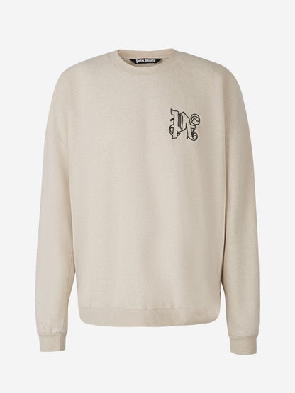 Outlet online Palm Angels Hombre Suderadera Logo Bordado color Topo sku 545-001427 01 - Foto 1