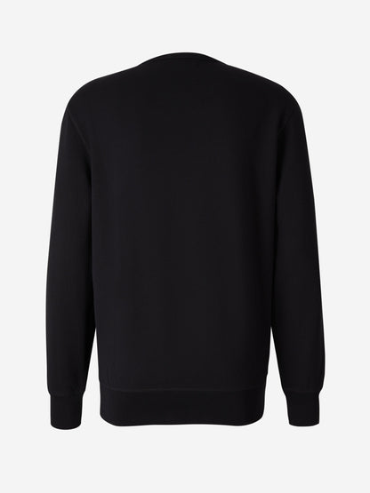 Outlet online Alexander McQueen Hombre Sudadera Estampada Algodón color Negro sku 545-001457 01 - Foto 2