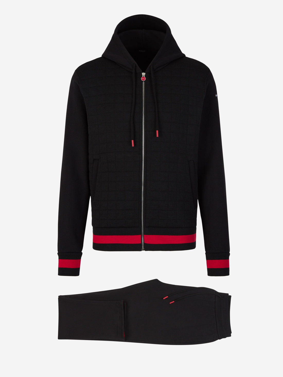 Kiton Chándal Franjas Logo color Negro sku 545-001498 01 - Foto 1