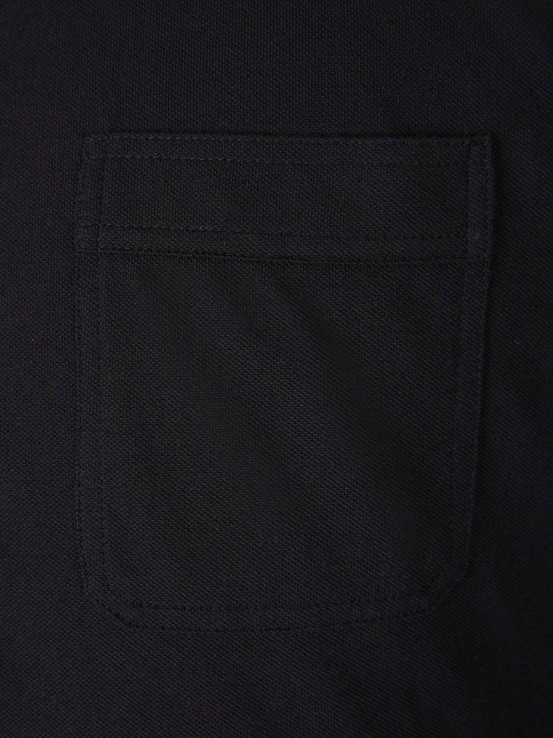 Tom Ford Polo Seda Y Algodón color Negro sku 551-000318 01 - Foto 4