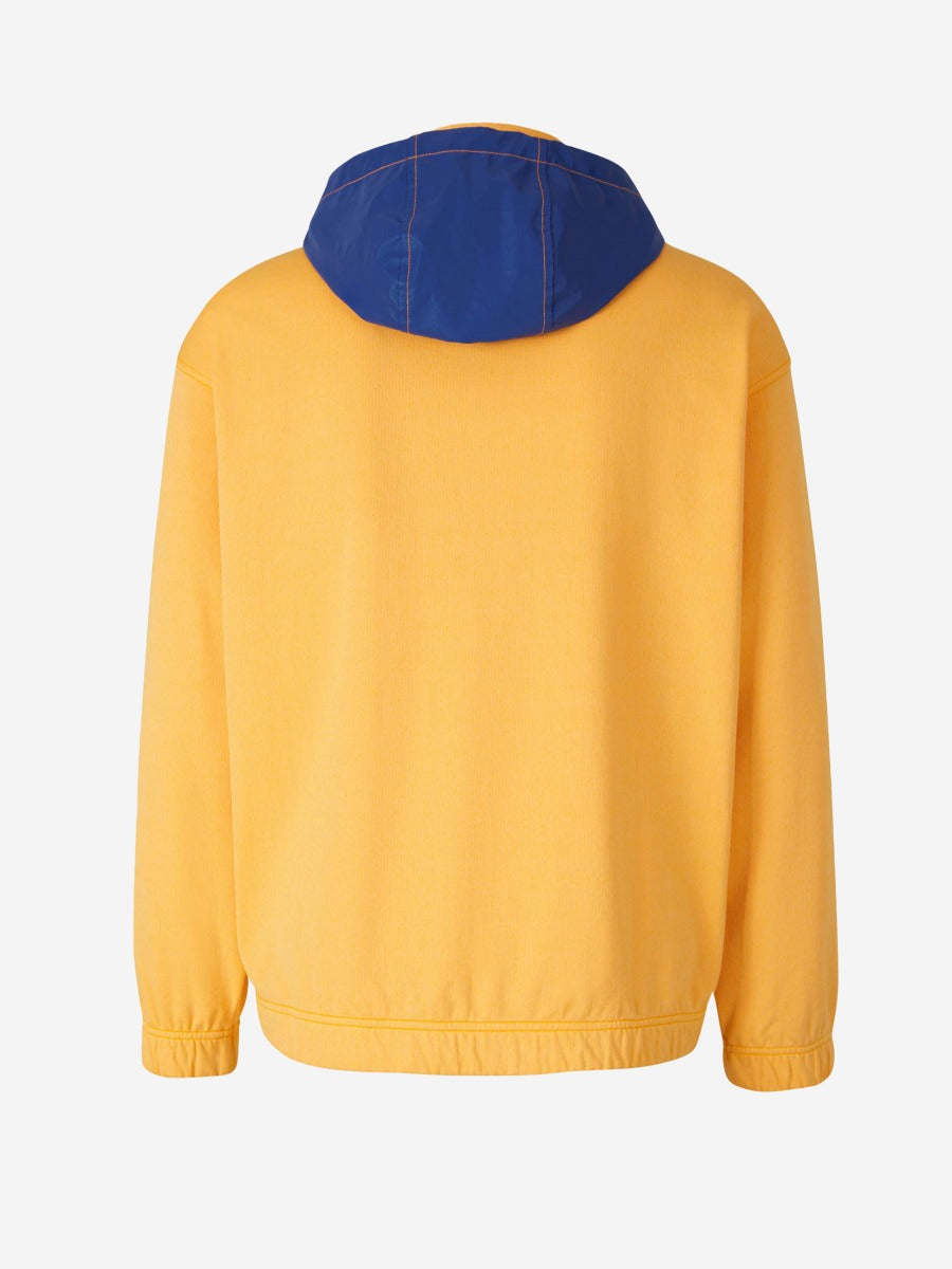 Stone Island Sudadera Capucha Bicolor color Naranja Claro sku 551-000343 01 - Foto 5