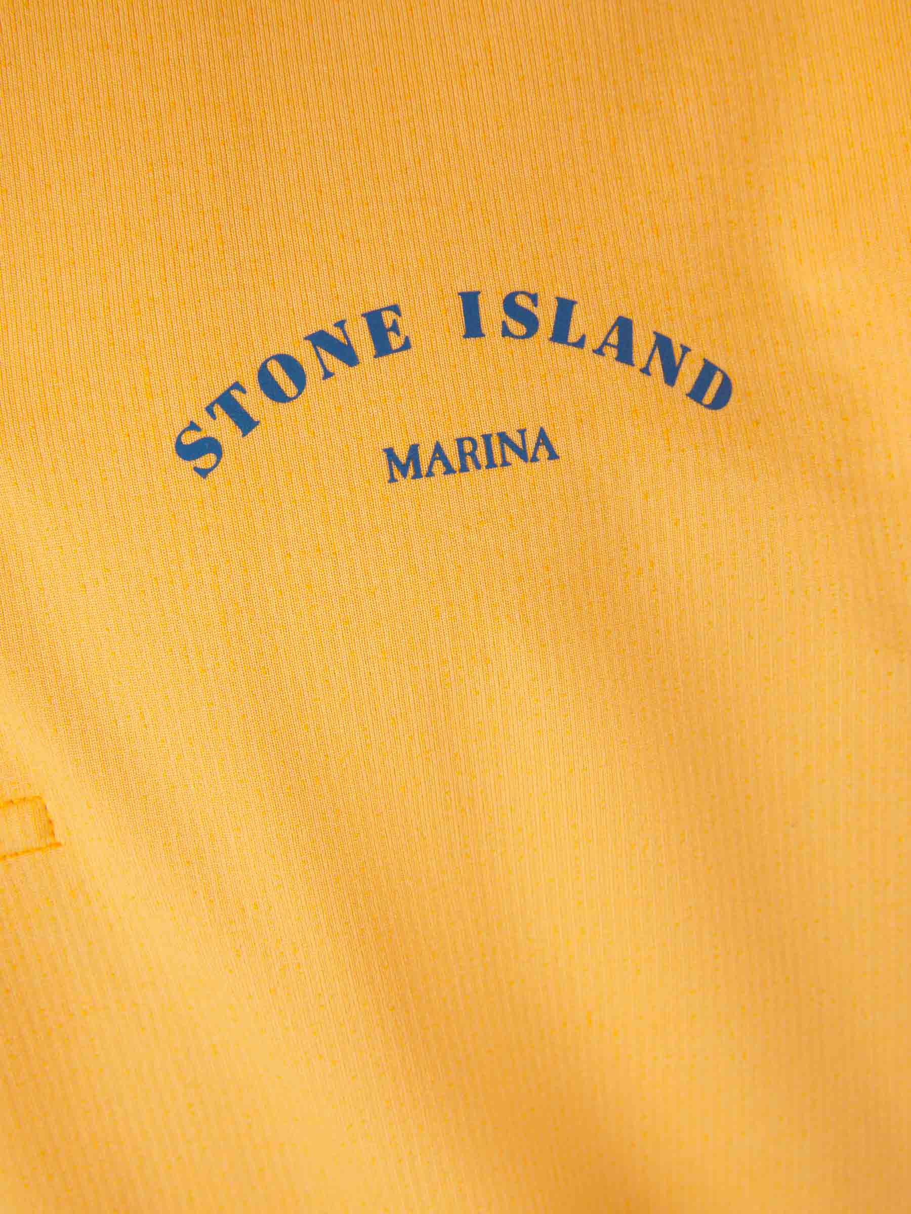 Stone Island Sudadera Capucha Bicolor color Naranja Claro sku 551-000343 01 - Foto 2