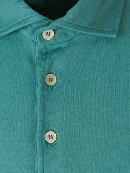 Outlet online Santa Eulalia Hombre Polo Algodón color Verde Claro sku 552-001218 09 - Foto 3