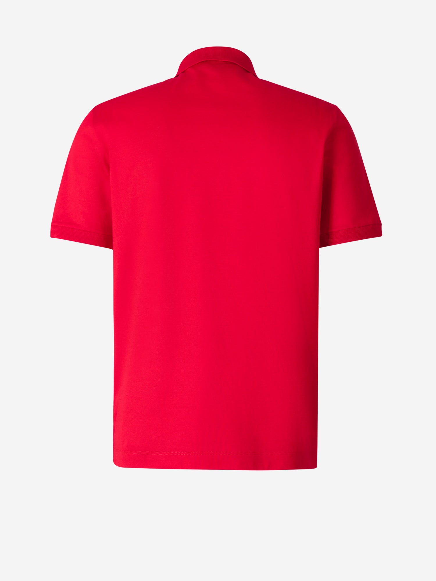 Canali Polo Piqué Algodón color Rojo sku 552-001255 01 - Foto 2