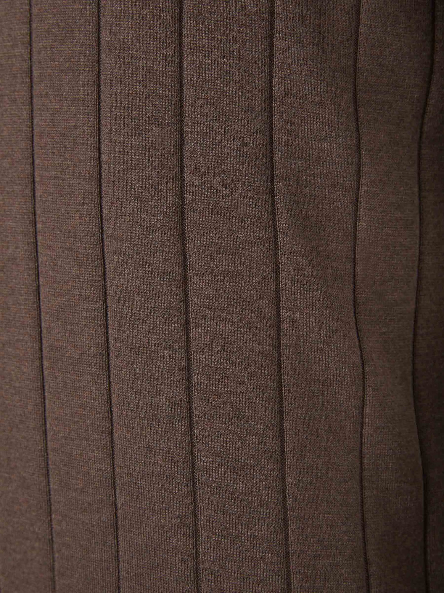 Outlet online Gran Sasso Hombre Polo Punto Seda color Marrón sku 552-001319 02 - Foto 8