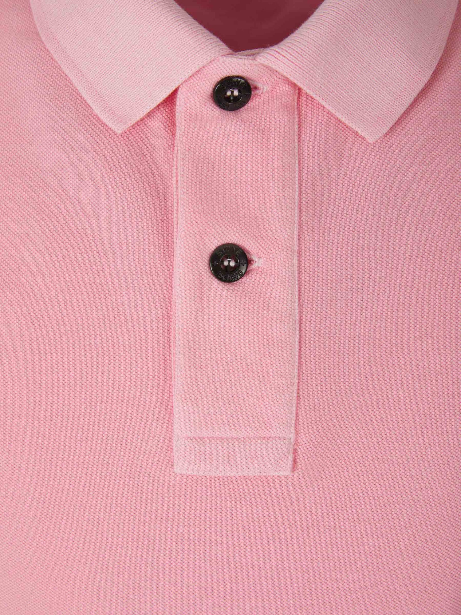 Stone Island Polo Piqué Liso color Rosa sku 552-001358 03 - Foto 7