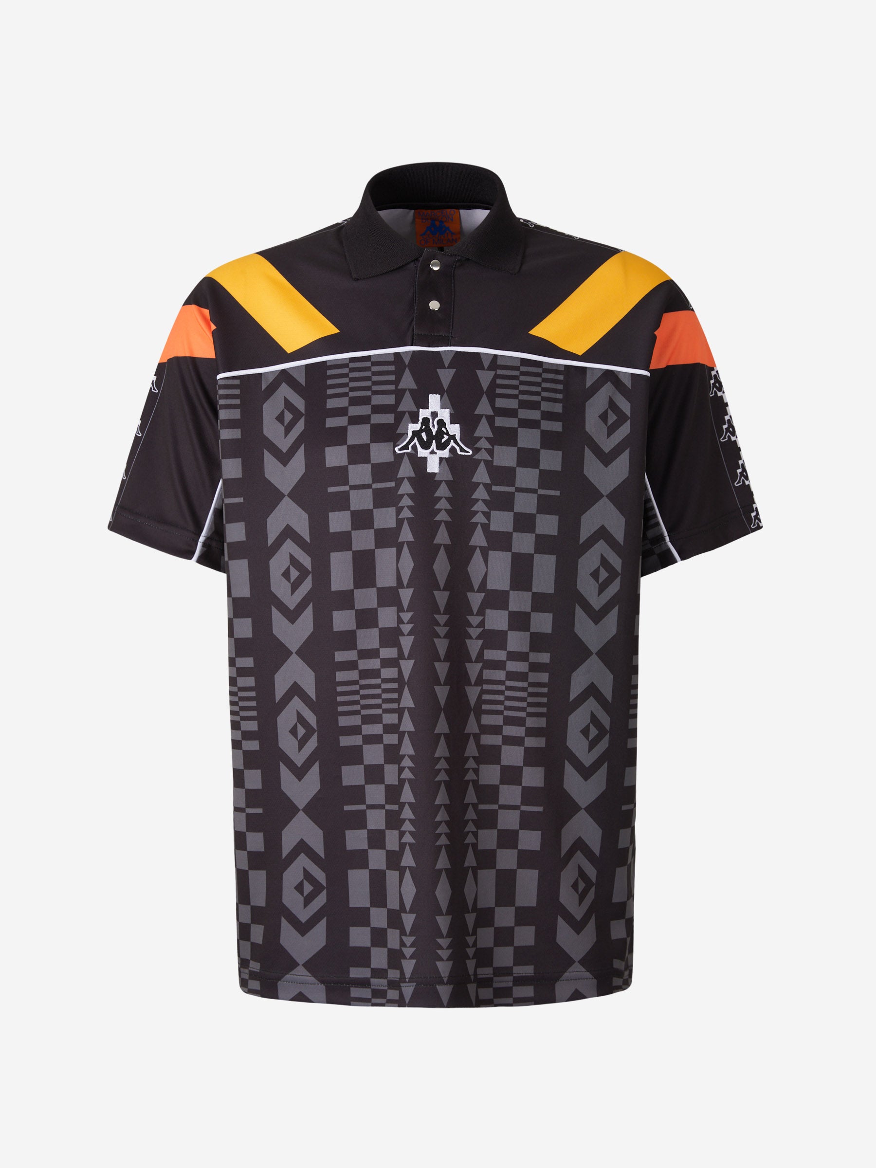 Marcelo Burlon Polo Fútbol Condado Milán color Negro sku 552-001359 01 - Foto 1