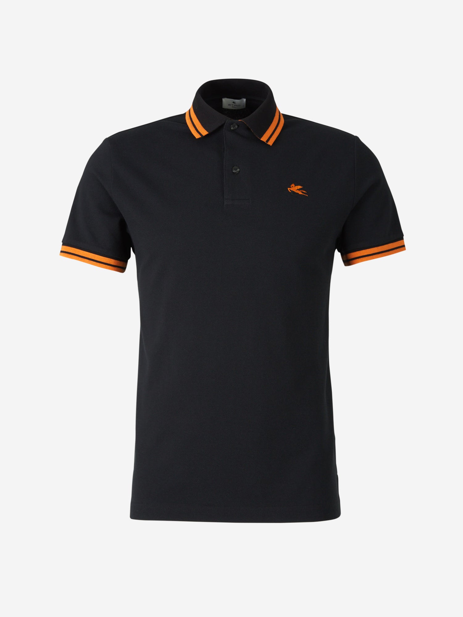 Outlet online Etro Hombre Polo Piqué Rayas color Negro sku 552-001365 02 - Foto 1
